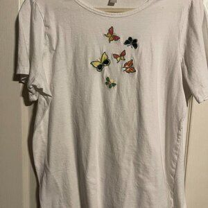 Vintage Embroidered T-Shirt